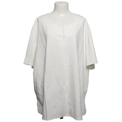 Top (White) from Samoon Elastane, Polyamide, Viscose