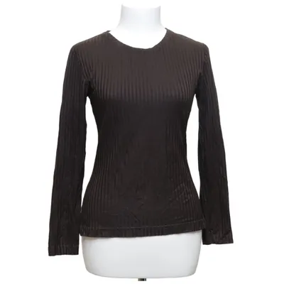 Long sleeve T-shirt (Brown) from Miss H. Polyamide