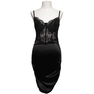 Dress (Black) from Shein Elastane, Polyester