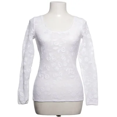 Långärmad t-shirt (Vit) från Wolford Elastan, Polyamid