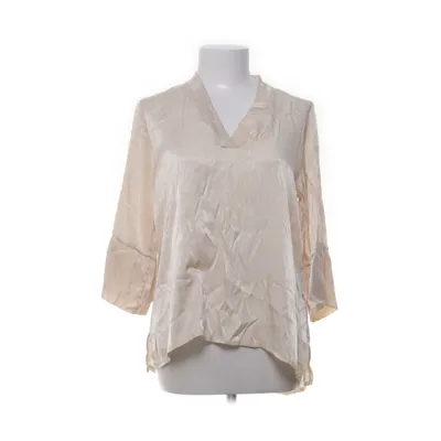 Blus (Beige) från Stockholms Klänningsfabrik Polyester, Viskos