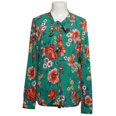 Blouse (Groen, Rood, Geel) van King Louie Elastaan, Polyester