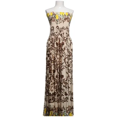 Jumpsuit (Beige, Bruin, Geel) van New Collection Zijde, Viscose