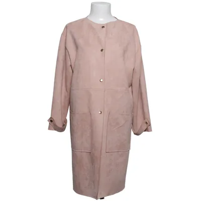 Coat (Beige) from Zara Basic Collection Elastane, Polyester