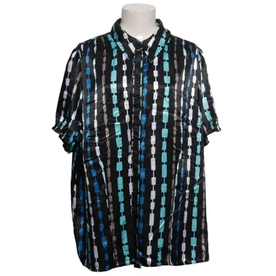 Chemise à manches courtes (Noir, Bleu, Multicolore) de Lane Bryant Polyester