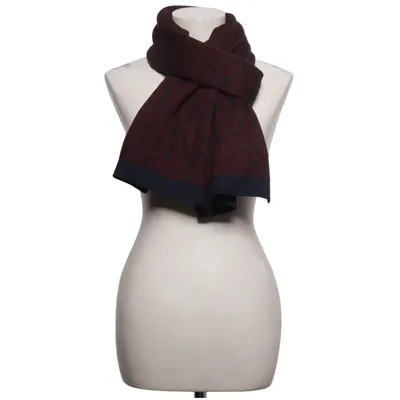 Écharpe (Bleu, Rouge, Noir) de Marie Sixtine Coton, Viscose, Laine