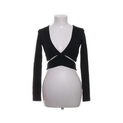 Topp (Svart) från Zara Bomull, Elastan