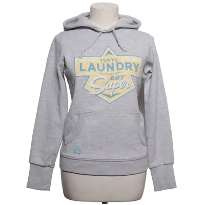 Huvtröja (Grå) från Superdry Bomull, Polyester