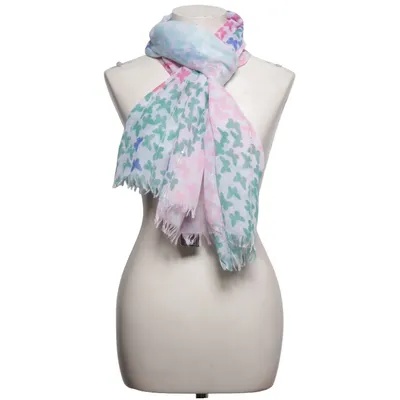 Sjal (Vit, Flerfärgad) från F&F Polyester