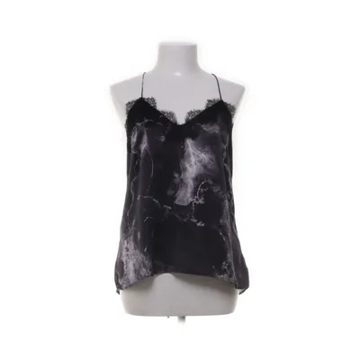 Top (Gray, Black) from Cami Polyamide, Silk, Viscose