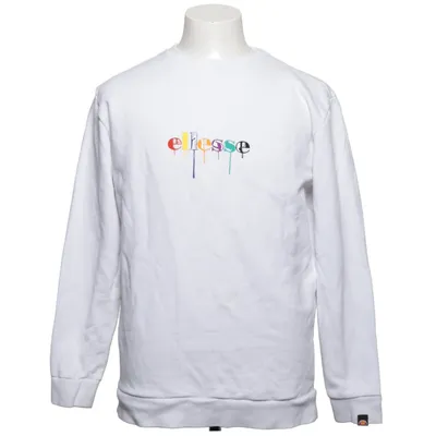 Collegetröja (Vit, Flerfärgad) från Ellesse Bomull, Polyester
