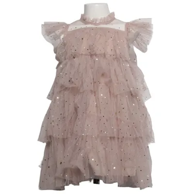 Kjole (Beige) fra NNJXD Bomuld, Polyester