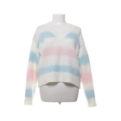 Pullover (White, Multicolored) from Luzabelle Acrylic, Polyester, Wool