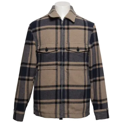Overshirt (Beige, Multicolored) from H&M Man Acrylic, Polyamide, Polyester, Viscose, Wool