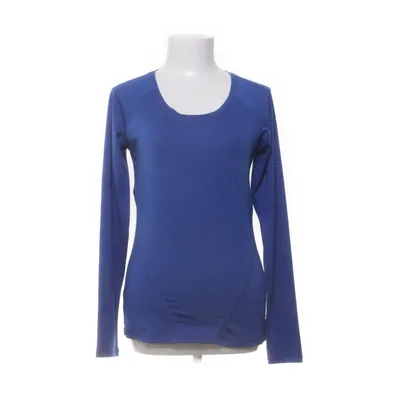 Trainingstop (Blauw) van Y.A.S Polyester, Elastaan