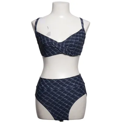 Bikini (Bleu, Blanc) de Scampi Élasthane, Polyamide