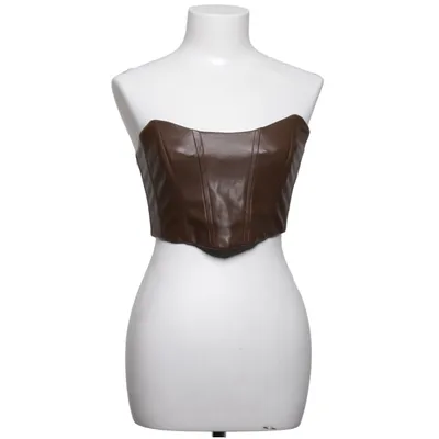 Crop top (Brun) från NA-KD Polyester