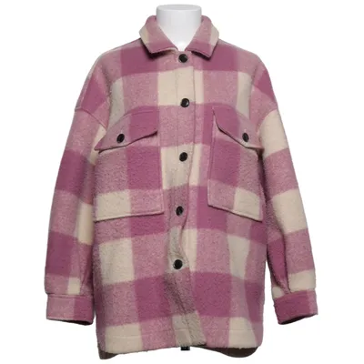 Overshirt (Lila, Beige) van Dobber Katoen, Polyester, Wol