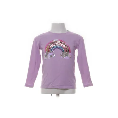 Langærmet t-shirt (Lilla, Flerfarvet) fra Lindex Kids Bomuld
