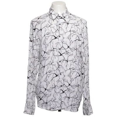 Skjorta (Vit, Svart) från Versace Classic Bomull