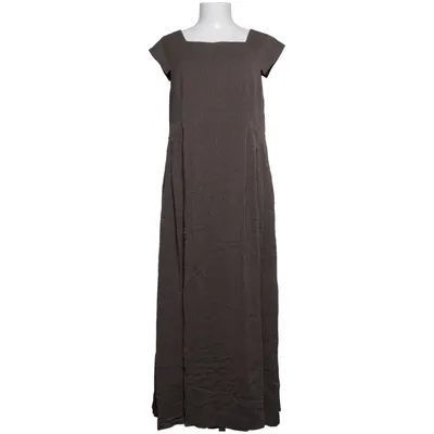 Maxi jurk (Bruin) van Margit Menia Katoen, Viscose