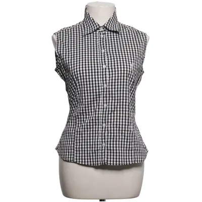 Short sleeve shirt (Black, White) from Golfino Cotton, Elastane, Polyamide