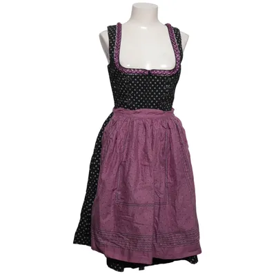 Dirndl (Lila, Svart, Vit) från Rose-Dirndl Bomull