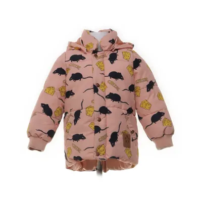 Winterjas (Oranje, Meerkleurig) van Mini Rodini Gerecycled polyester