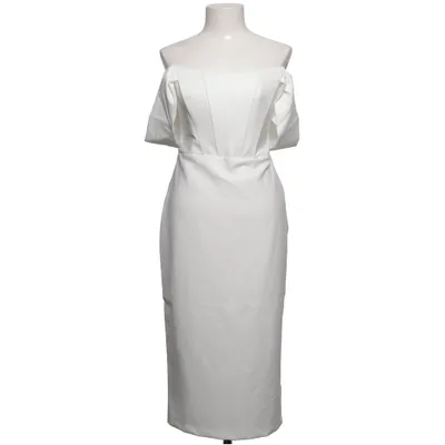 Evening gown (White) from Trendyol Elastane, Polyester
