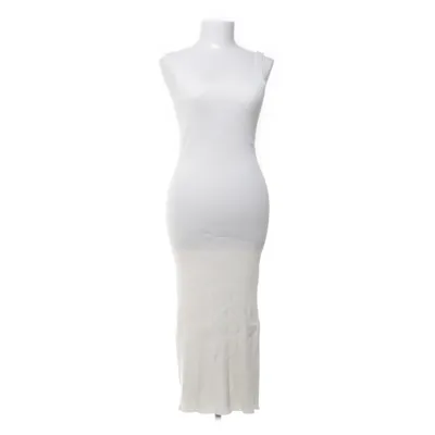 Jurk (Wit) van Mango Basics Viscose, Polyamide