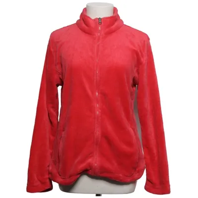 Fleece jas (Rood) van Toptex Polyester