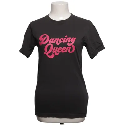 T-shirt (Grå, Rosa) från Abba Ekologisk bomull