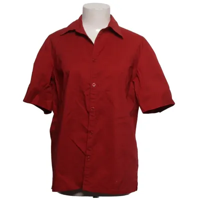 Short sleeve shirt (Red) from Michele Boyard Elastane, Polyamide