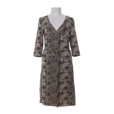 Slå-om-kjole (Beige, Sort) fra Mongul Elastan, Viscose