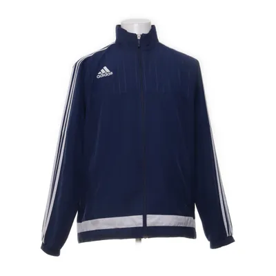 Sports jacket (Blue, White) from Adidas Polyester