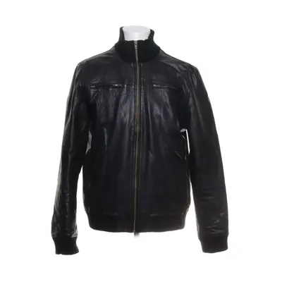 Läderjacka (Svart) från Jack & Jones Skinn, Polyester