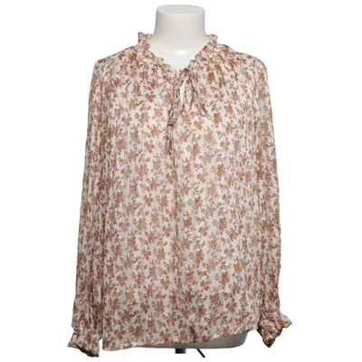 Blouse (Blanc, Marron) de Moocci Polyester