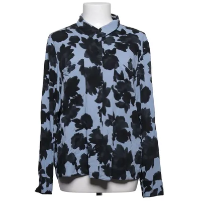 Skjorta (Blå, Svart, Vit, Flerfärgad) från Samsøe & Samsøe Elastan, Viskos