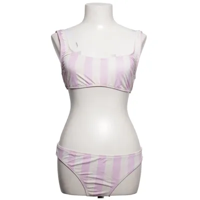 Bikini (Rosa, Vit) från Solid & Striped Elastan, Polyamid, Polyester