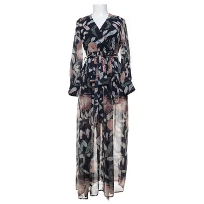 Maxi jurk (Blauw, Meerkleurig) van Fashion Nova Polyester