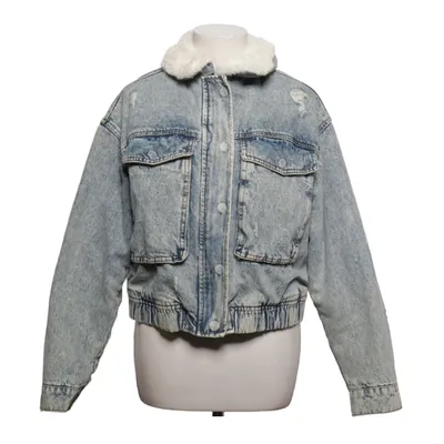 Lined denim jacket (Blue) from FB Sister Cotton, Polyester