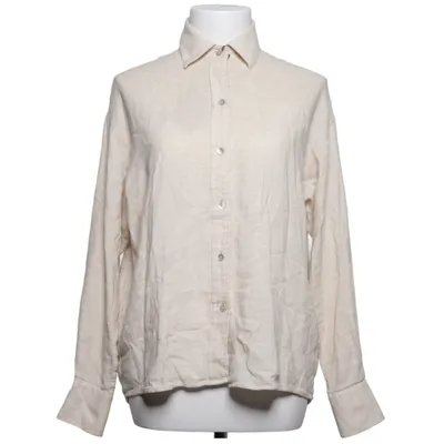 Bluse (Beige) fra Vince Bomuld, Viscose