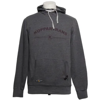 Sweat à capuche (Gris) de Koppartrans Coton, Polyester