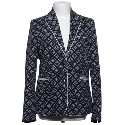 Kavaj (Blå, Vit) från GANT Bomull, Polyester