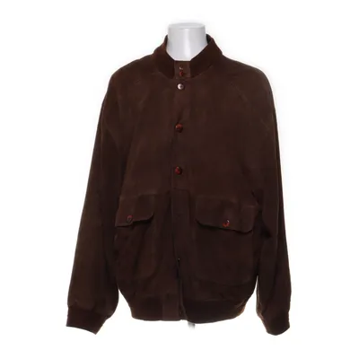 Leather jacket (Brown) from Authentic Leather, Viscose