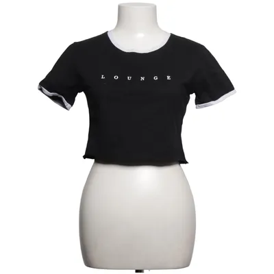 Crop top (Black, White) from Lounge Apparel Cotton
