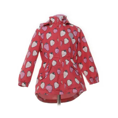 Parka (Roze, Meerkleurig) van Lindex Kids Katoen, Polyester