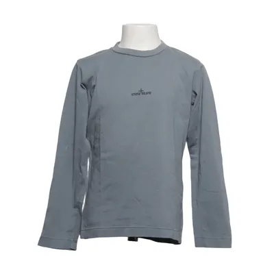 Langærmet t-shirt (Grå) fra Stone Island Junior Bomuld