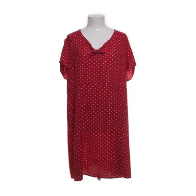 Klänning (Röd, Vit) från Violeta by Mango Elastan, Polyester