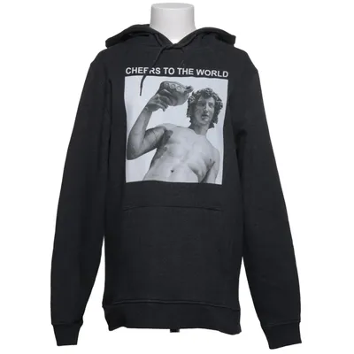 Huvtröja (Grå) från Mister Tee Bomull, Polyester